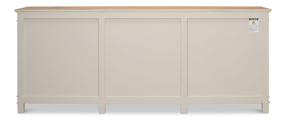 Marksman Sideboard,Antique Muted Grey by Sarreid Ltd - view 8