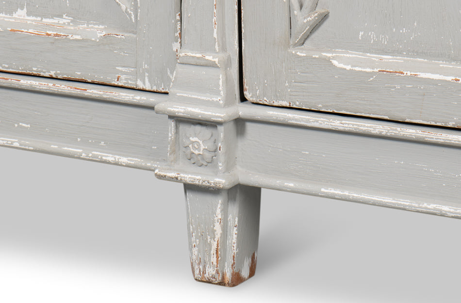 Marksman Sideboard,Antique Muted Grey by Sarreid Ltd - view 12