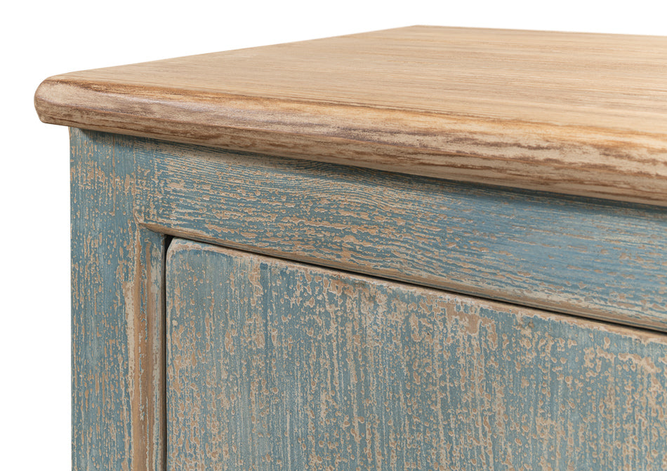 Eight Is Enough Sideboard, Antique Blue by Sarreid Ltd - view 10