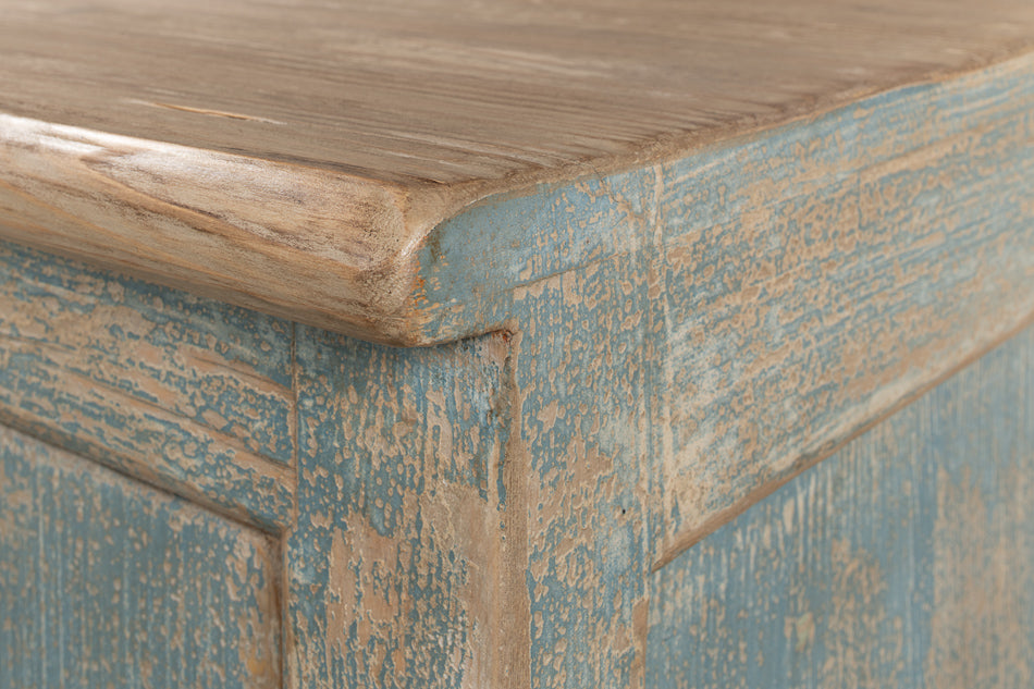 Eight Is Enough Sideboard, Antique Blue by Sarreid Ltd - view 11