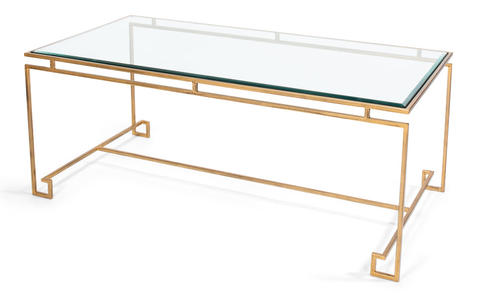 Parallel Lines Coffee Table by Sarreid Ltd - view 3