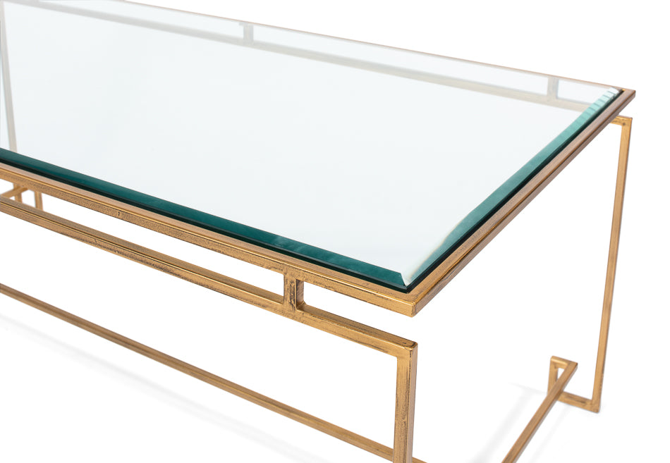 Parallel Lines Coffee Table by Sarreid Ltd - view 4