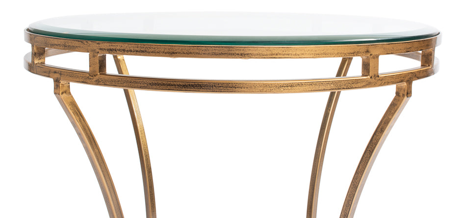 Round Side Table by Sarreid Ltd - view 9
