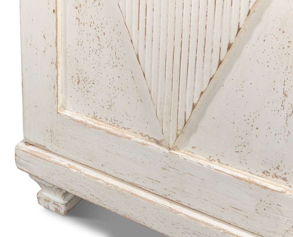 Beecher Sideboard W/4 Doors, Whitewash by Sarreid Ltd - view 11
