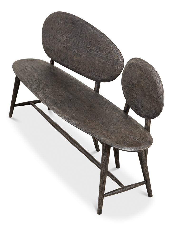 Pebble Bench by Sarreid Ltd - view 12
