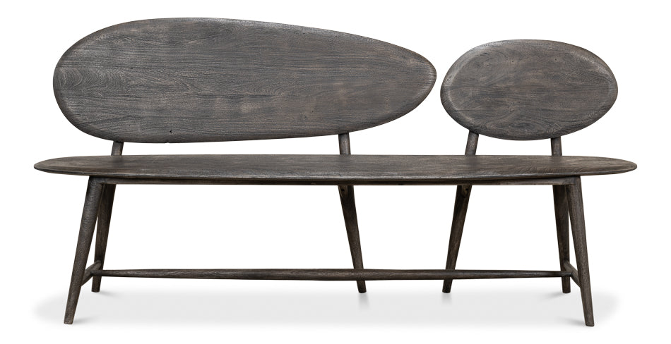 Pebble Bench by Sarreid Ltd - view 2