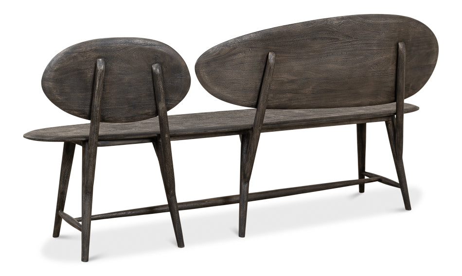 Pebble Bench by Sarreid Ltd - view 6