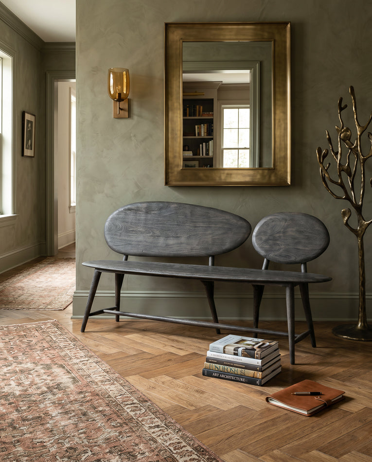 Pebble Bench by Sarreid Ltd - view 8