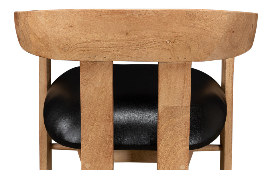 Rift Dining Chair by Sarreid Ltd - view 8