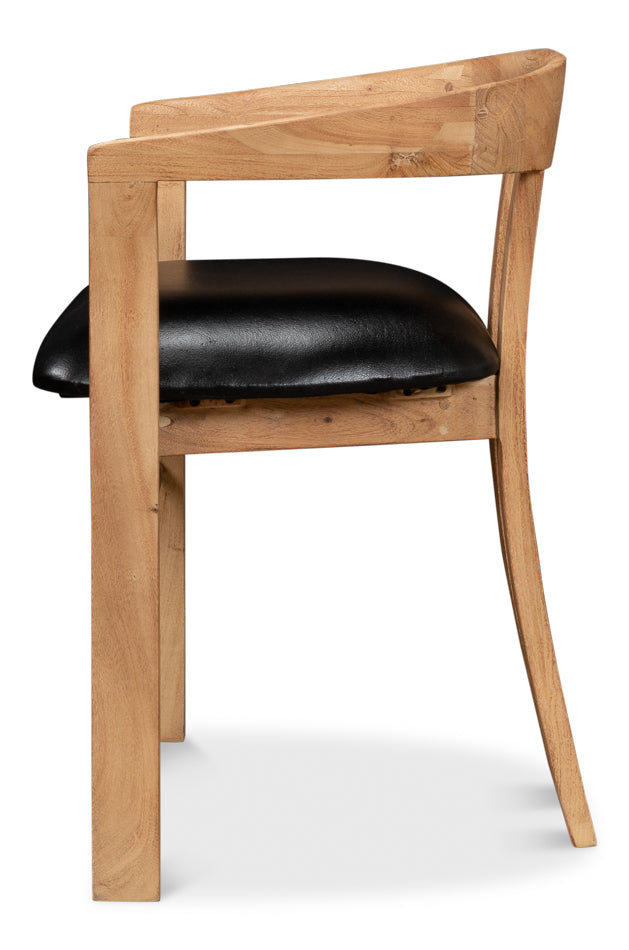Rift Dining Chair by Sarreid Ltd - view 3