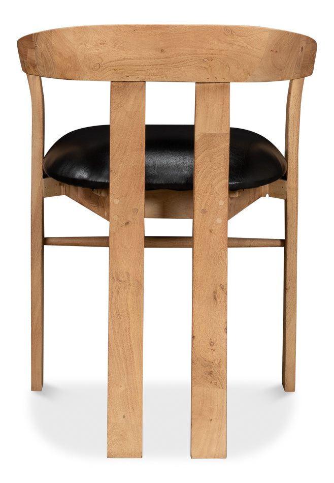 Rift Dining Chair by Sarreid Ltd - view 4