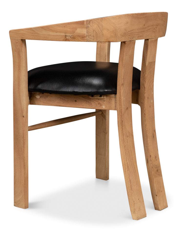 Rift Dining Chair by Sarreid Ltd - view 5