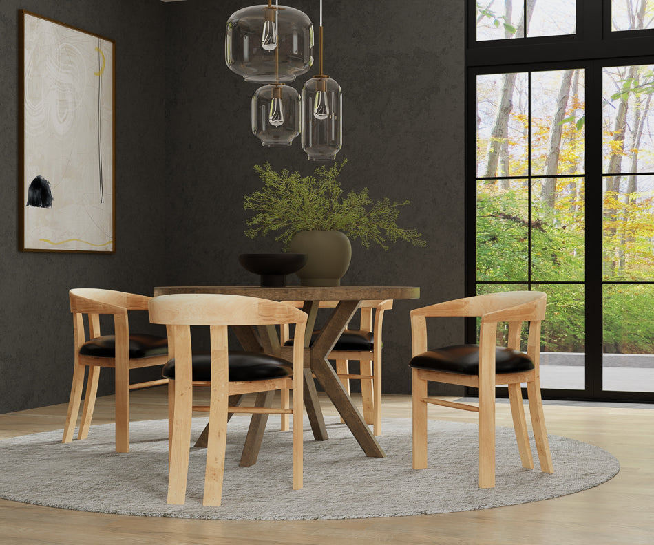 Rift Dining Chair by Sarreid Ltd - view 12