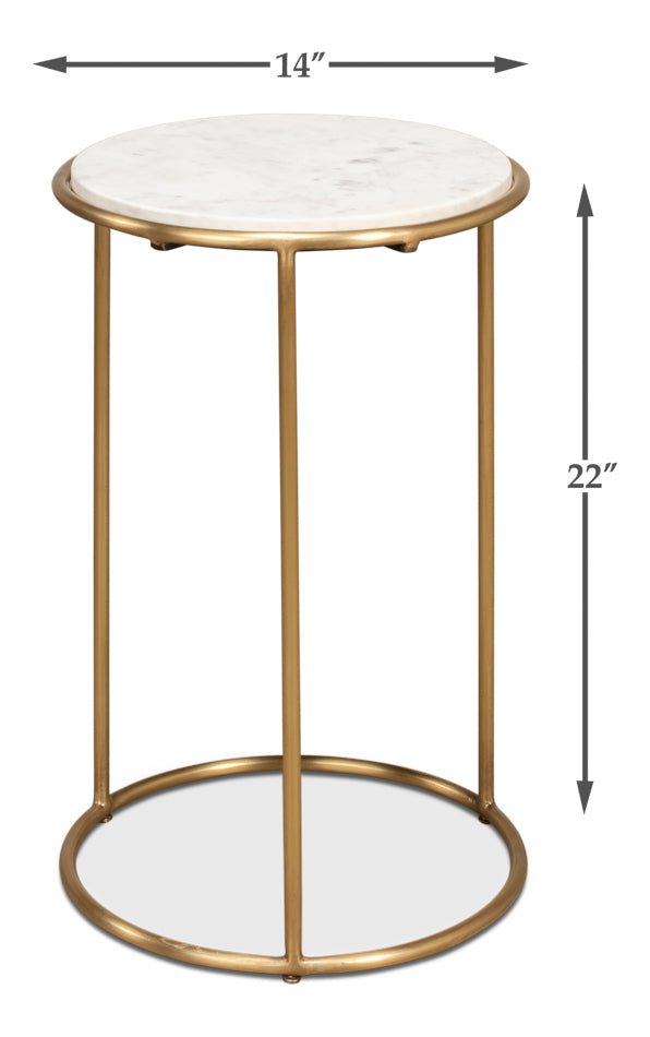 Side Table by Sarreid Ltd - view 7