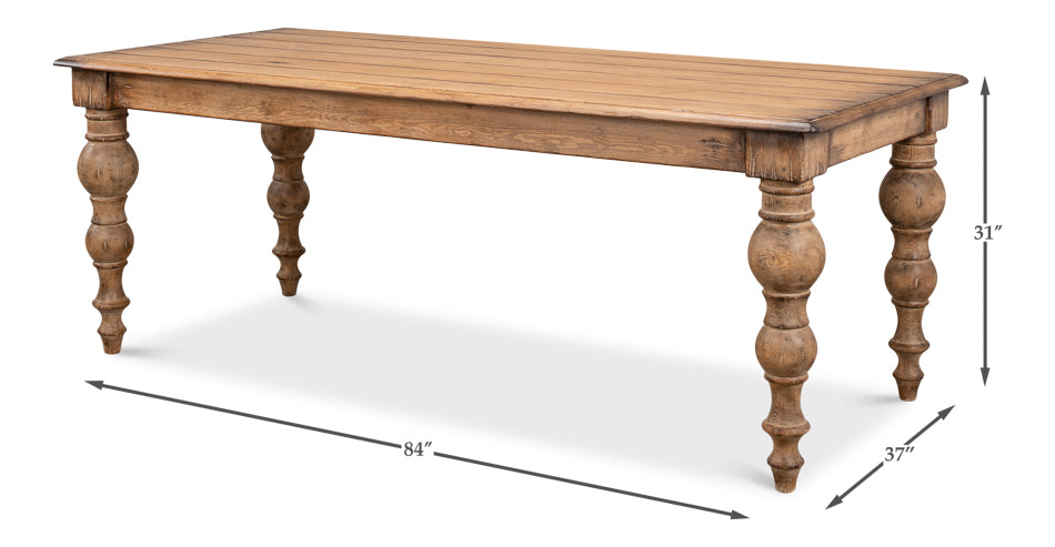Bixby Dining Table by Sarreid Ltd - view 5