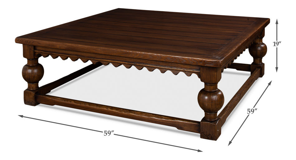 Durand Coffee Table by Sarreid Ltd - view 6