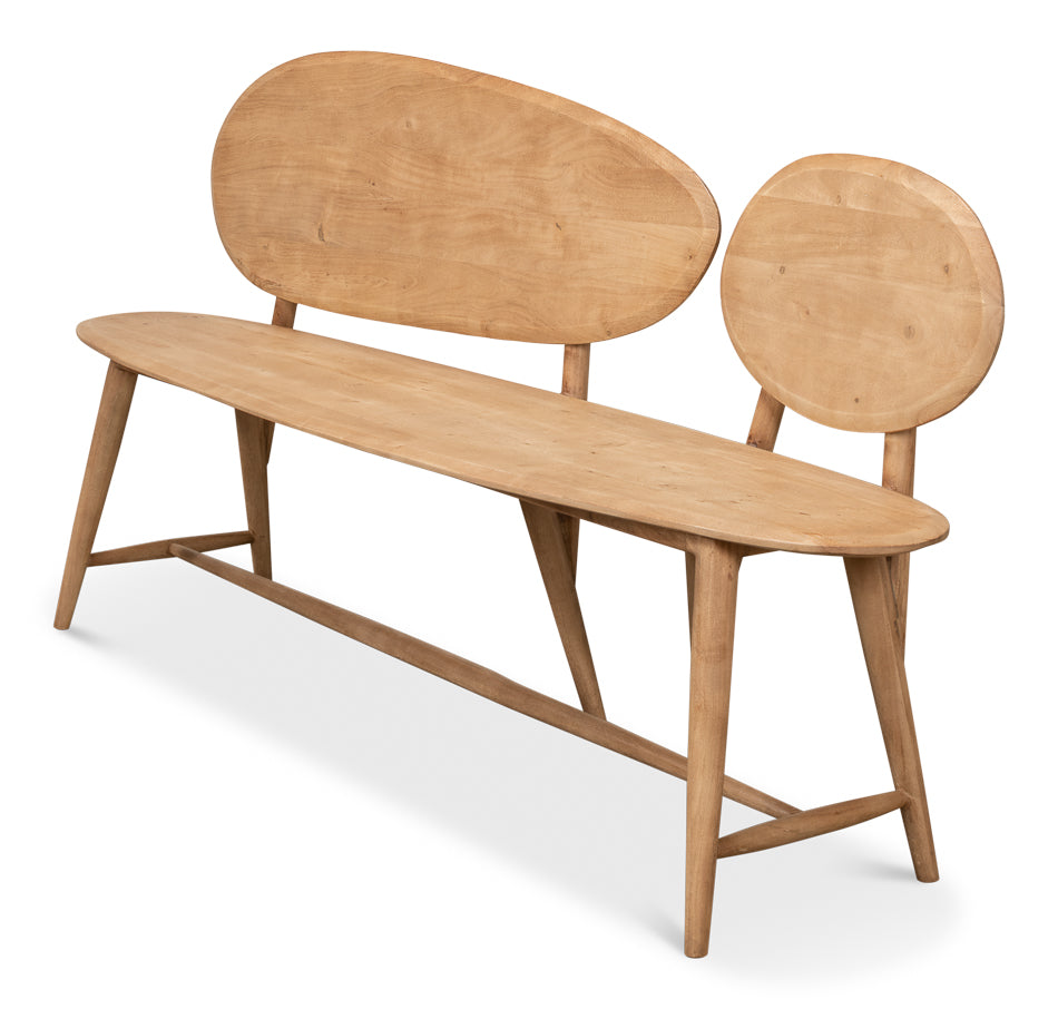 Pebble Bench by Sarreid Ltd - view 12