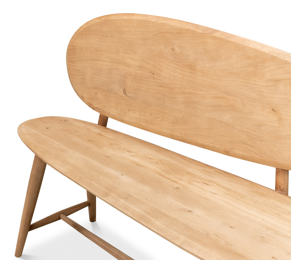 Pebble Bench by Sarreid Ltd - view 7