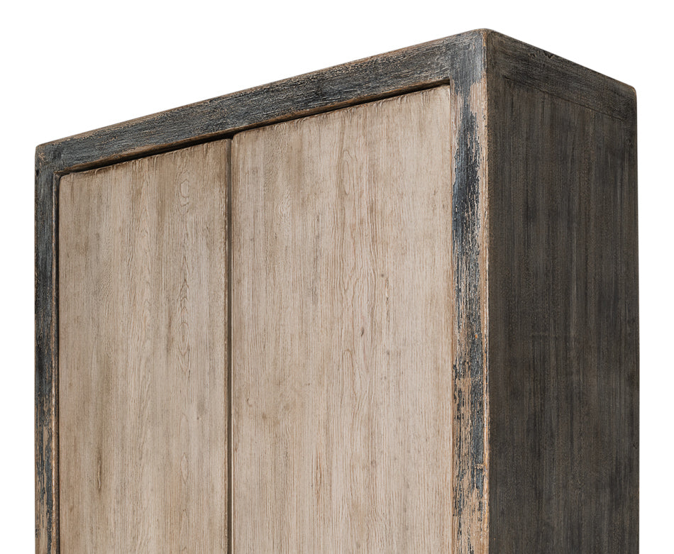 Chamonix Tall Cupboard by Sarreid Ltd - view 5