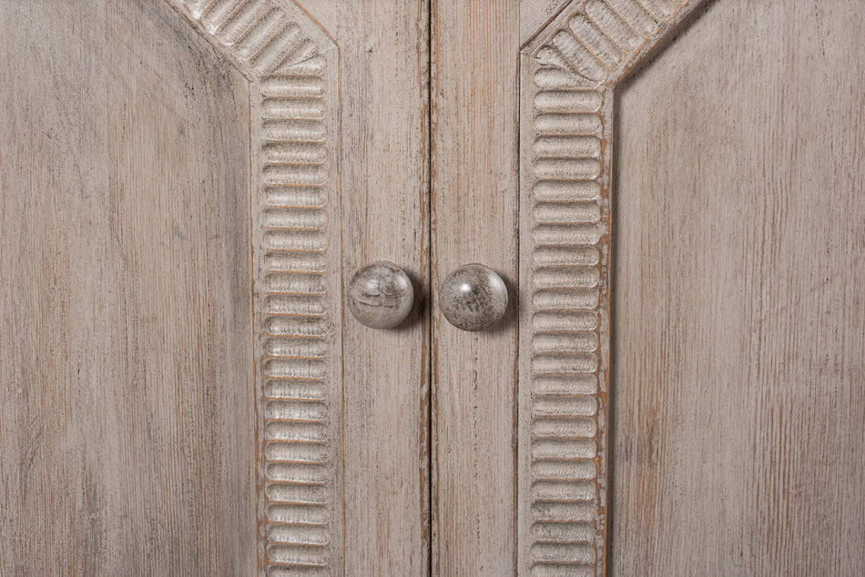 Six Diamonds Sideboard, French Grey by Sarreid Ltd - view 11
