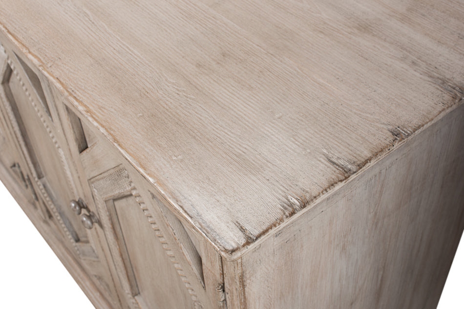 Six Diamonds Sideboard, French Grey by Sarreid Ltd - view 5