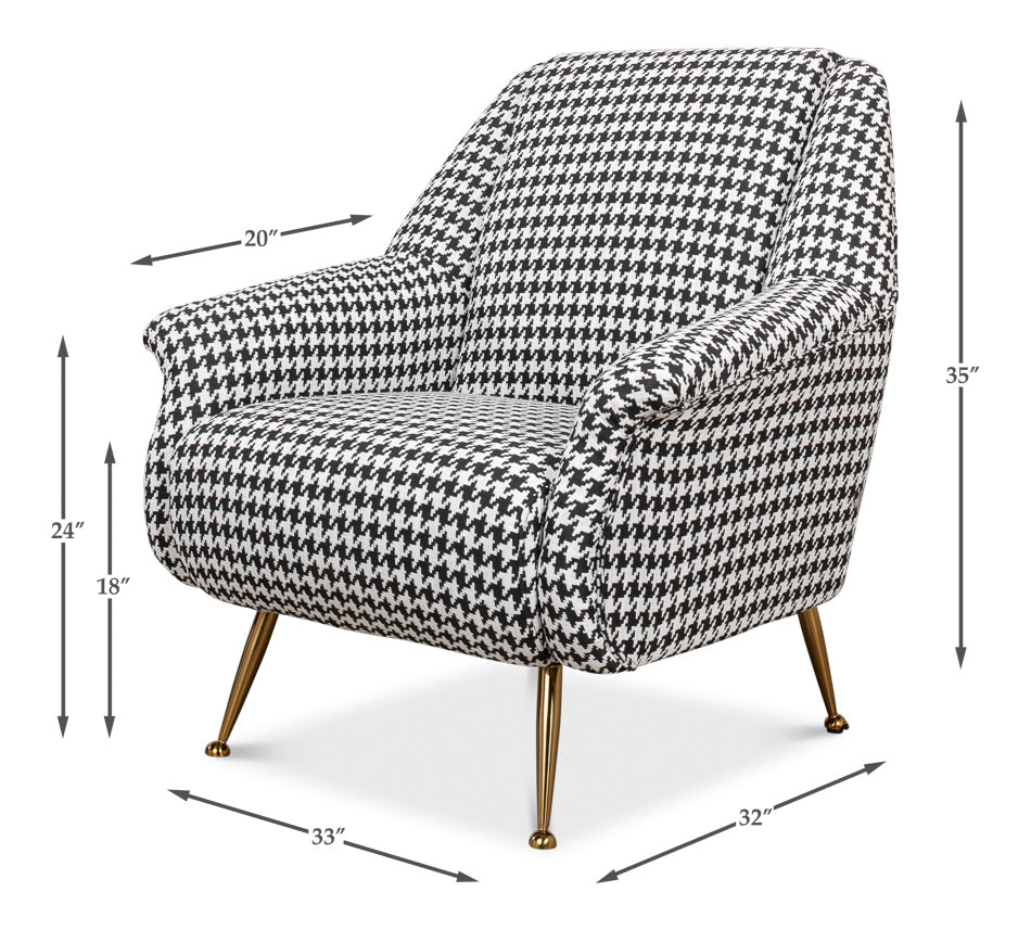 Ziegfeld Armchair by Sarreid Ltd - view 12