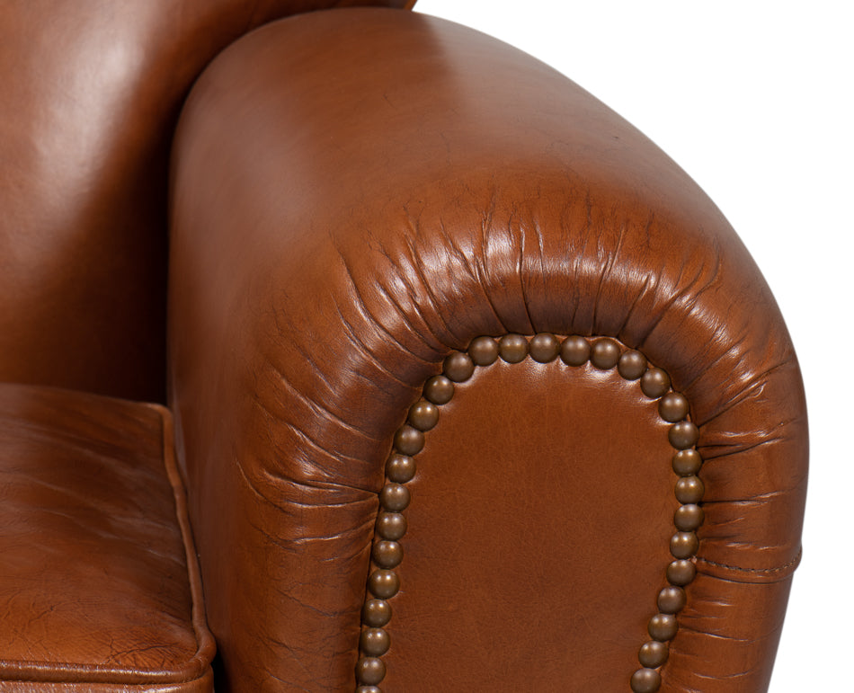 Elite French Club Chair by Sarreid Ltd - view 9