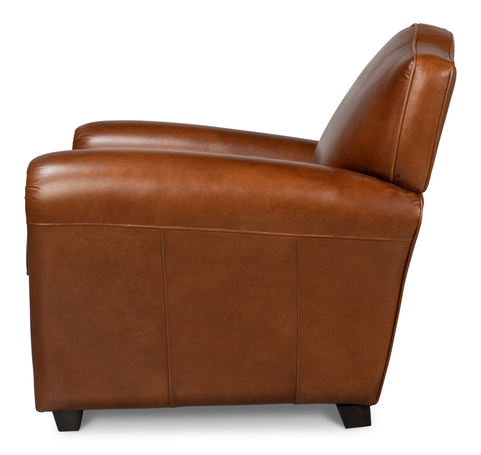 Elite French Club Chair by Sarreid Ltd - view 3