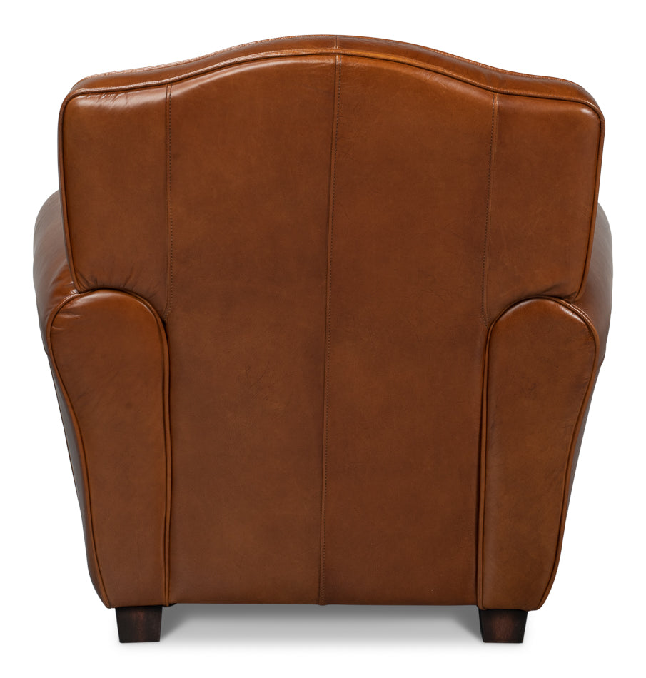 Elite French Club Chair by Sarreid Ltd - view 4
