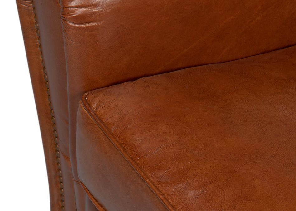 Elite French Club Chair by Sarreid Ltd - view 6