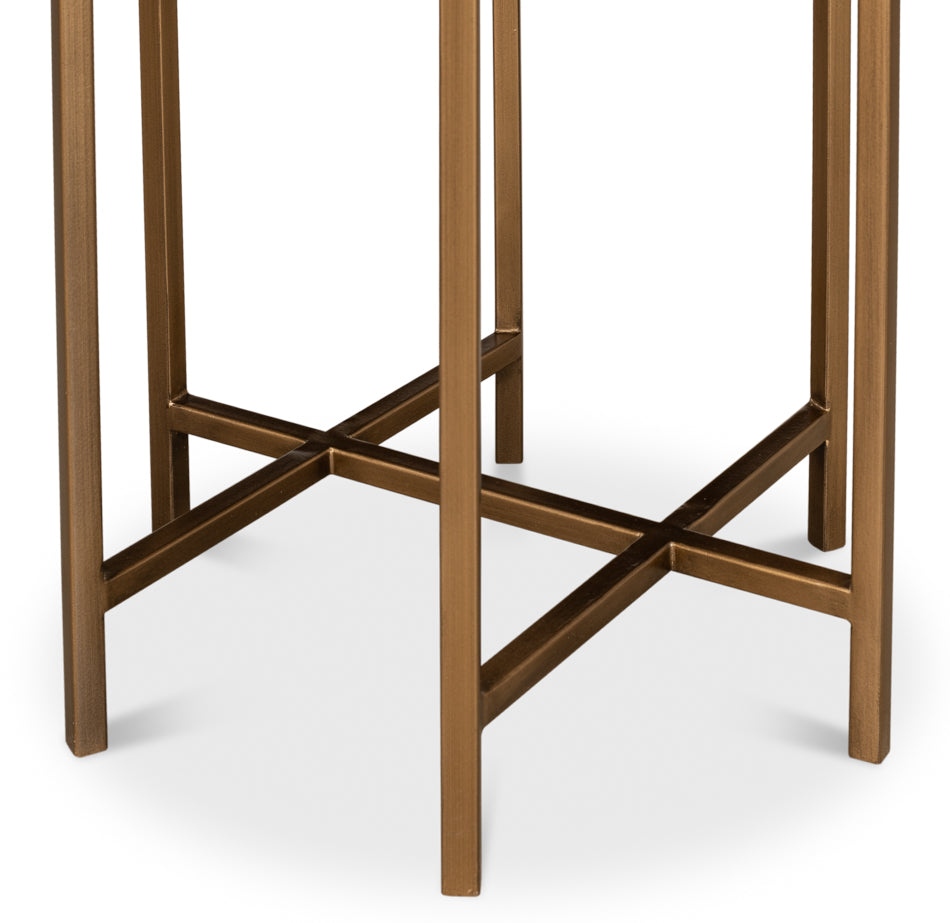 Hobart Side Table by Sarreid Ltd - view 10