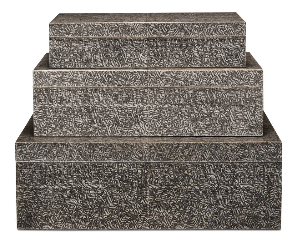Cosmos Nesting Boxes, Set Of Three by Sarreid Ltd - view 8