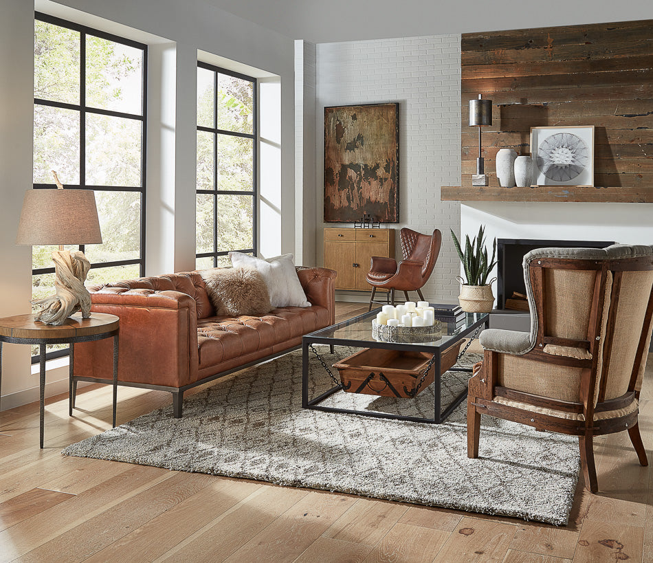 Cube Sofa by Sarreid Ltd - view 8