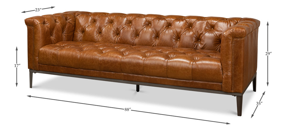 Cube Sofa by Sarreid Ltd - view 7