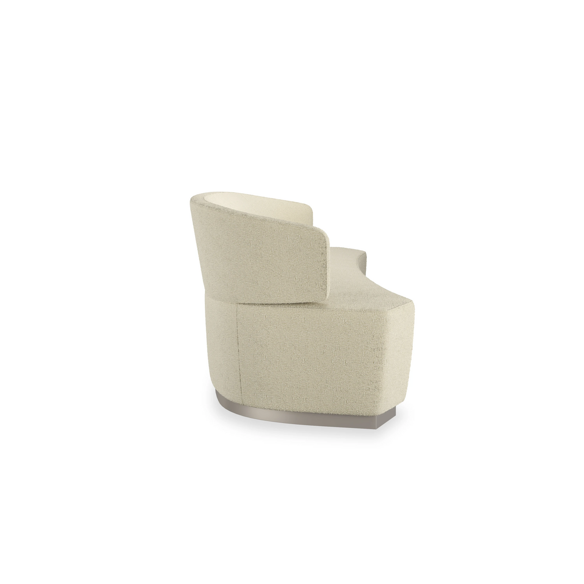 Olympia Sofa-Oatmeal Sparkling Argent 93.50" by Caracole - view 3