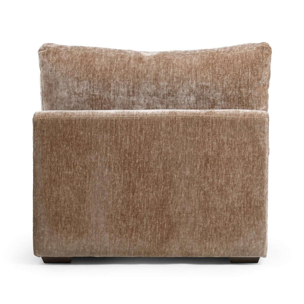 Ludwig Armless Chair - Oyster Taupe by Classic Home - view 4
