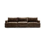 Ludwig 3 Piece Sofa - Mossed Brown
