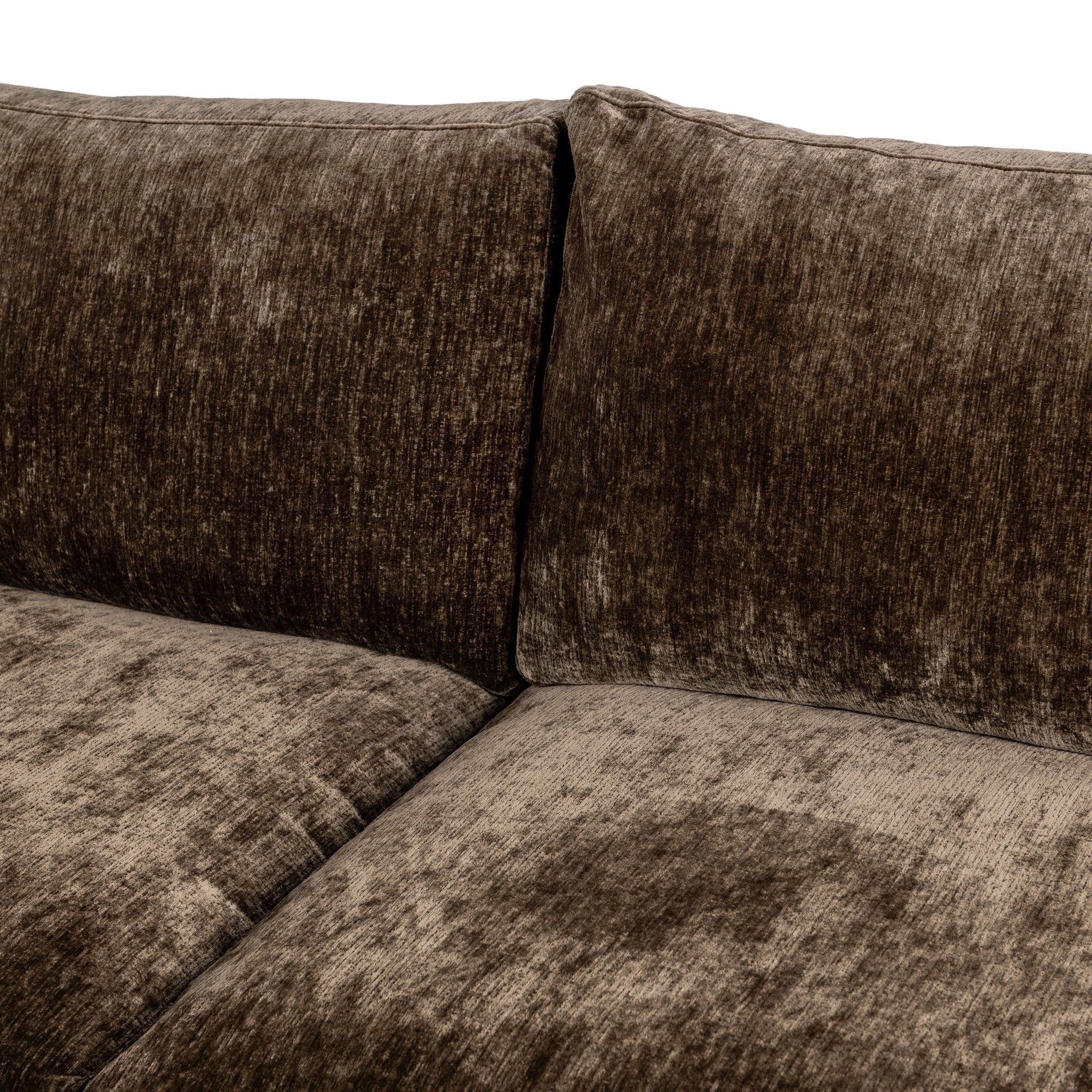 Ludwig 3 Piece Sofa - Mossed Brown
