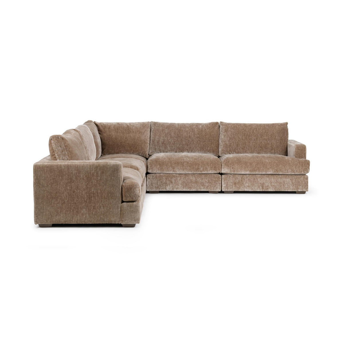 Ludwig 5 Piece Sofa Oyster Taupe by Classic Home - view 2