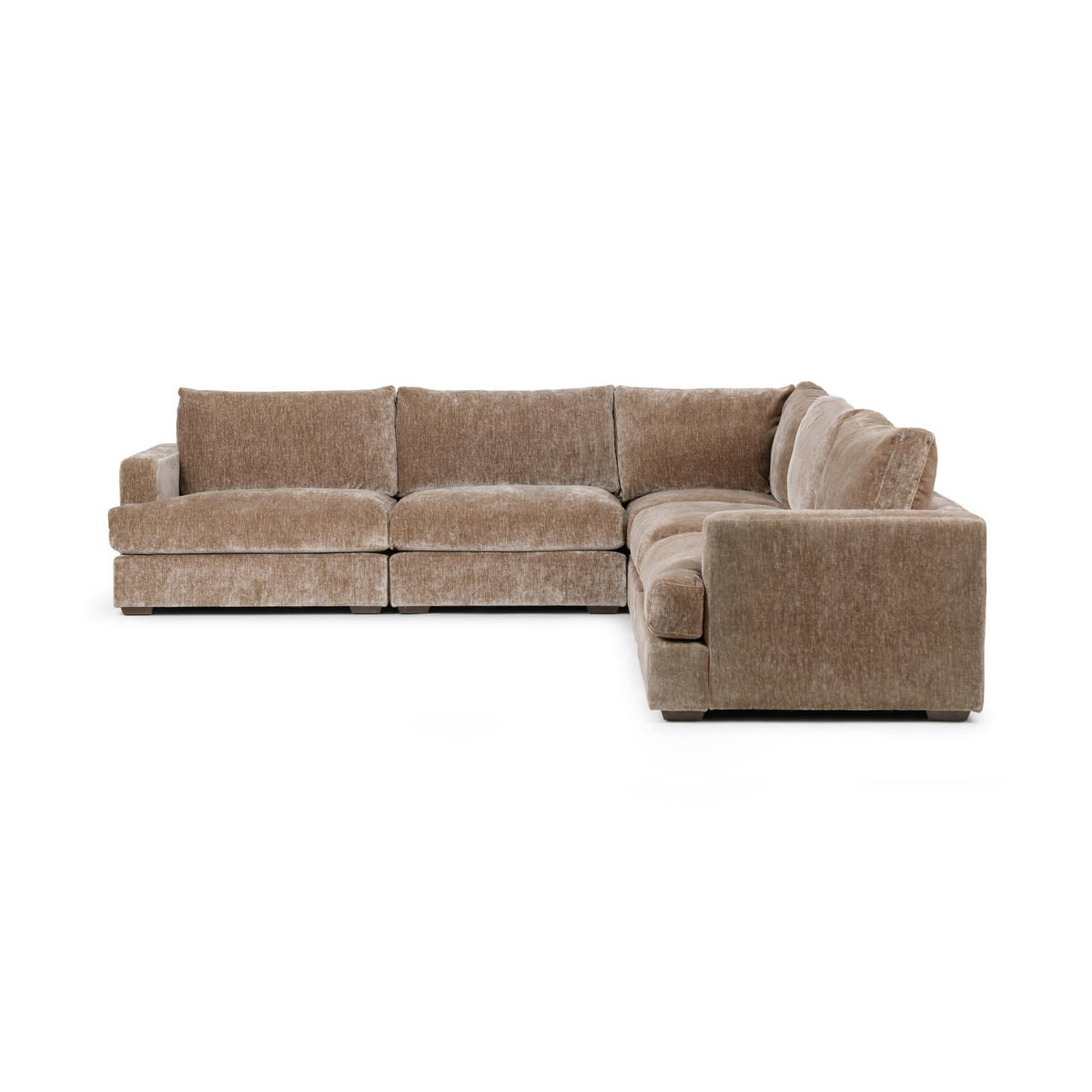 Ludwig 5 Piece Sofa Oyster Taupe by Classic Home - view 3