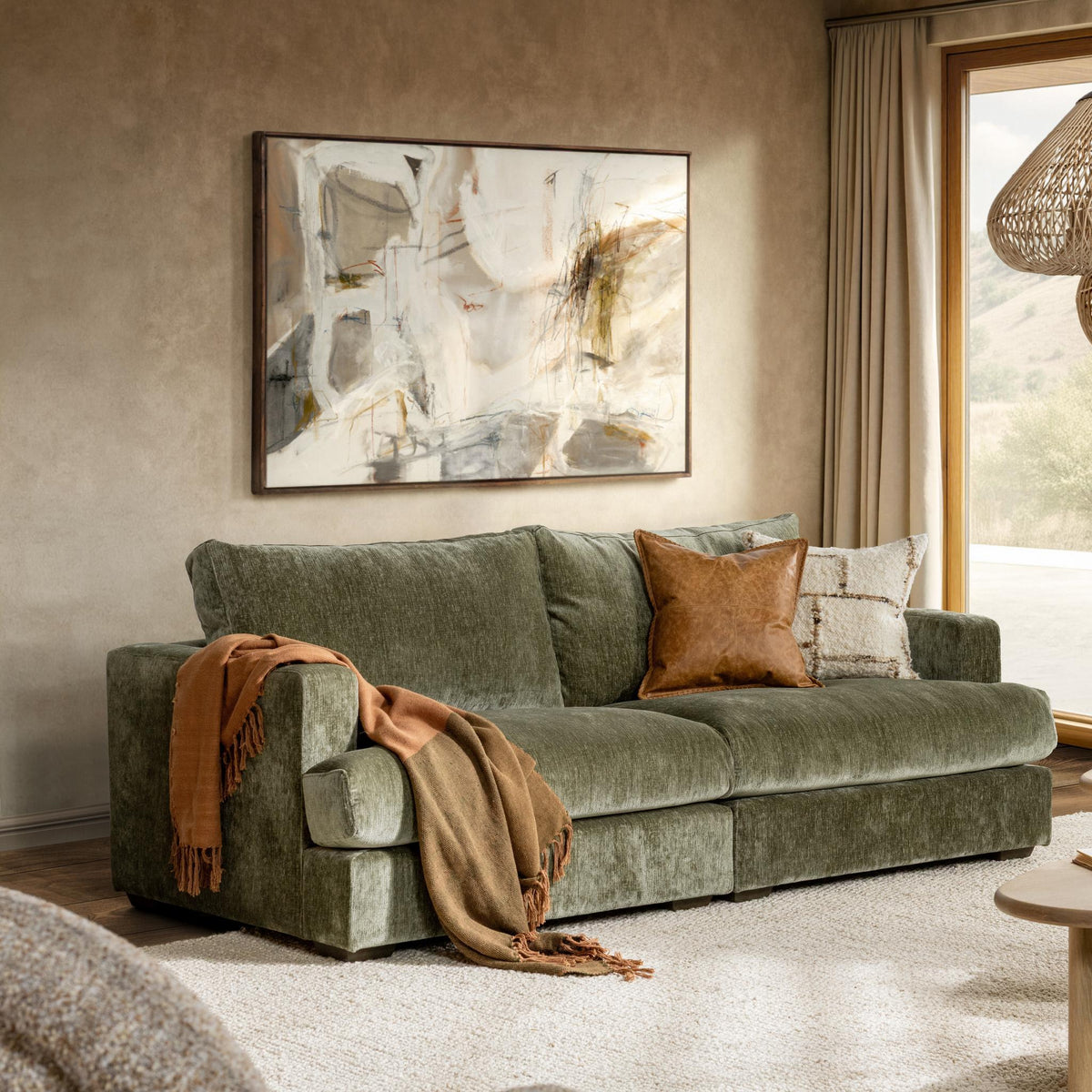 Ludwig 2 Piece Sofa - Willow Drift by Classic Home - view 8