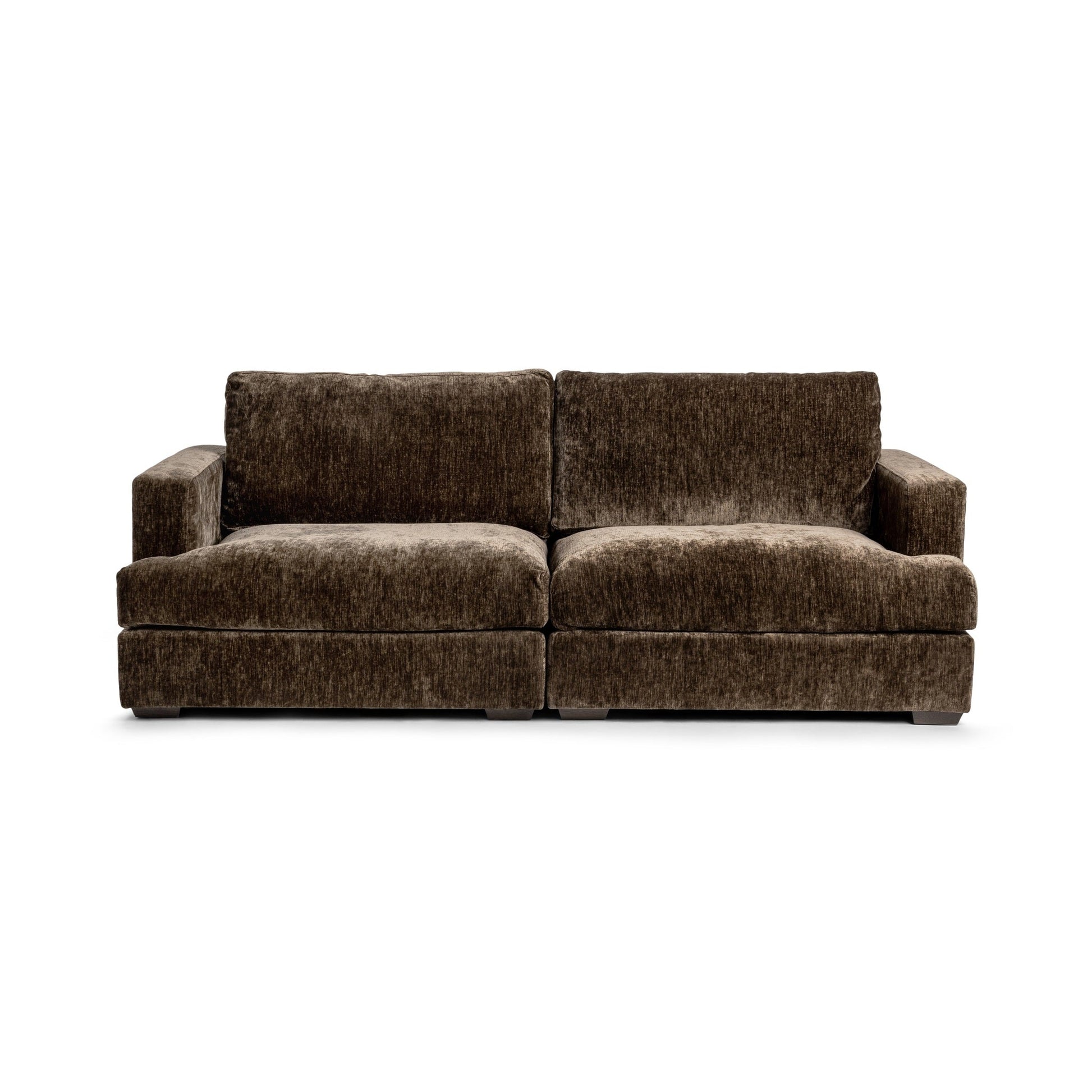Ludwig 2pc Sofa - Mossed Brown