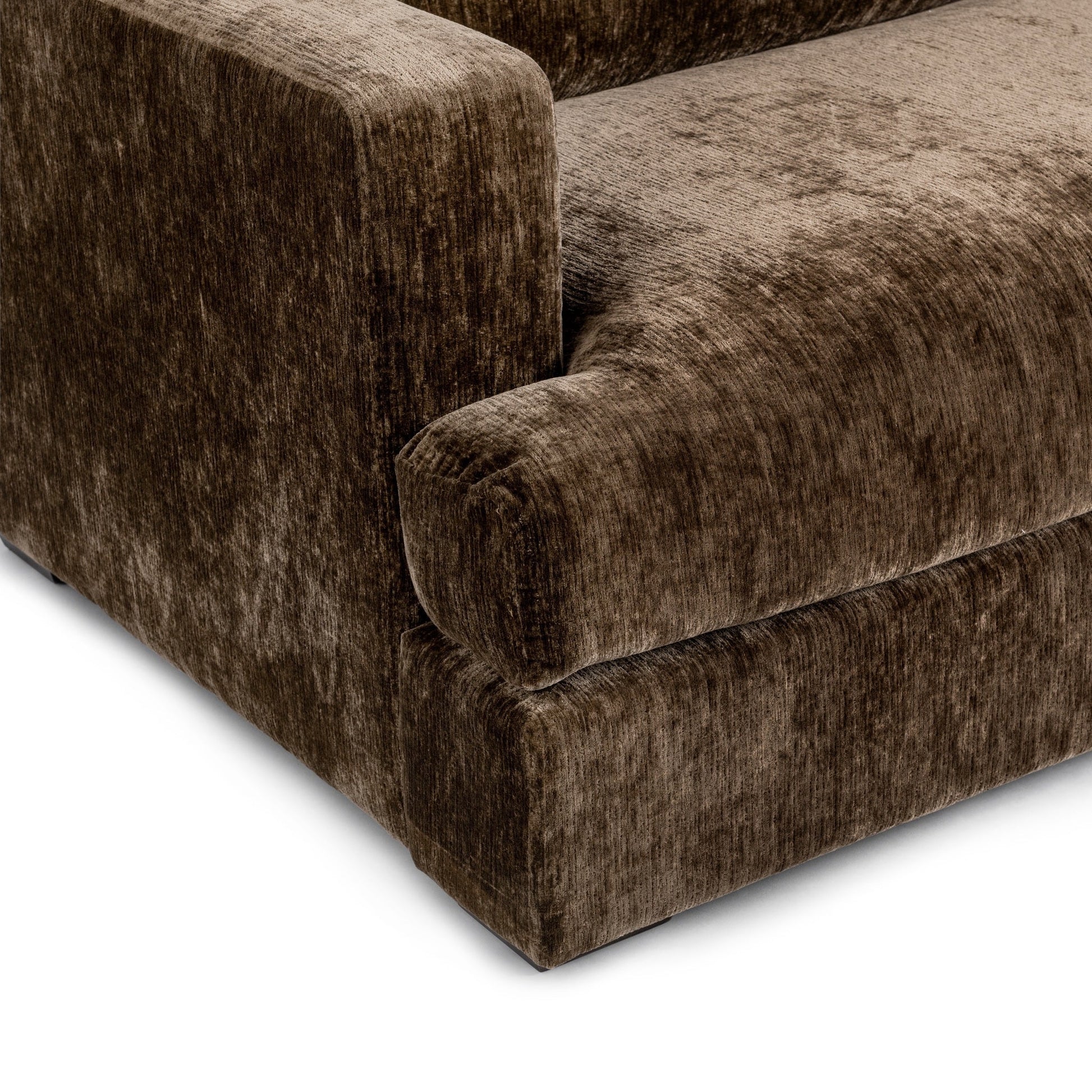 Ludwig 2pc Sofa - Mossed Brown