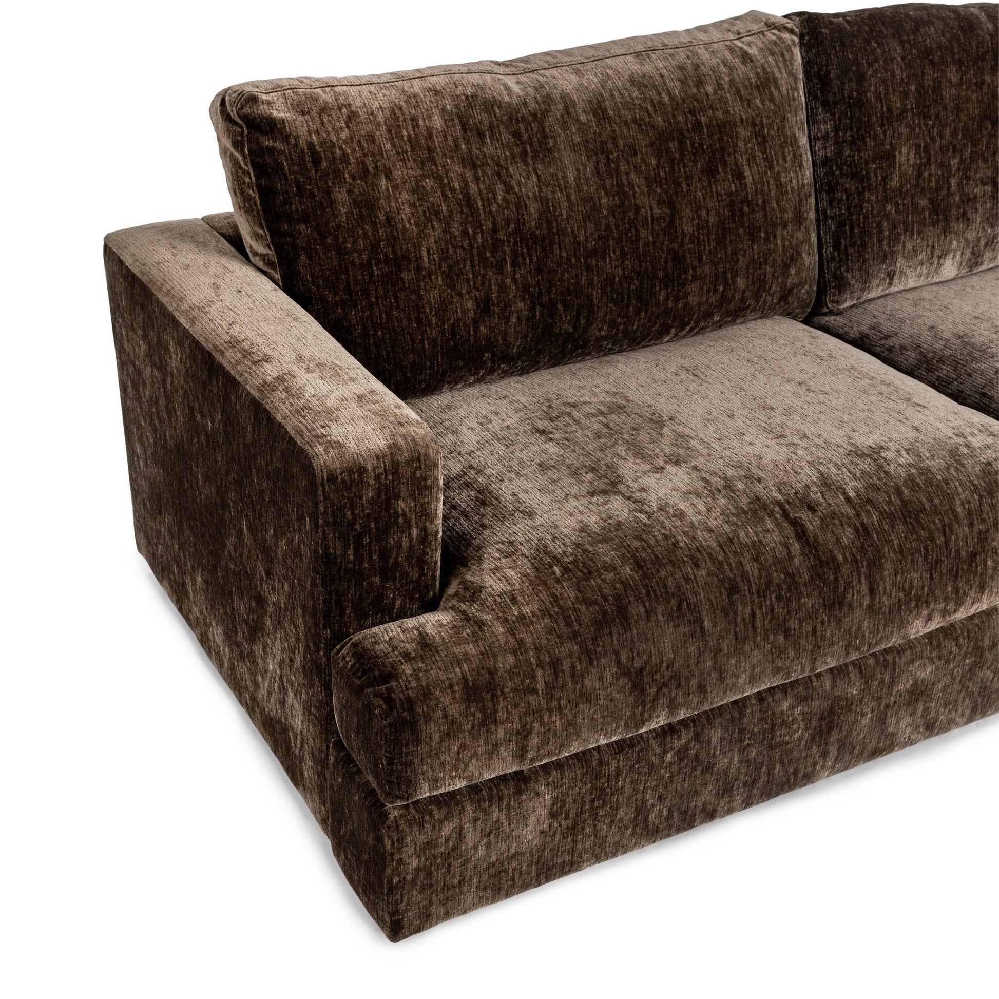Ludwig 2pc Sofa - Mossed Brown