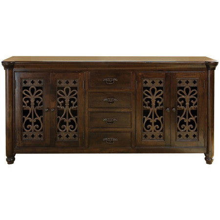 Augustine 4 Drawer 4 Door Buffet