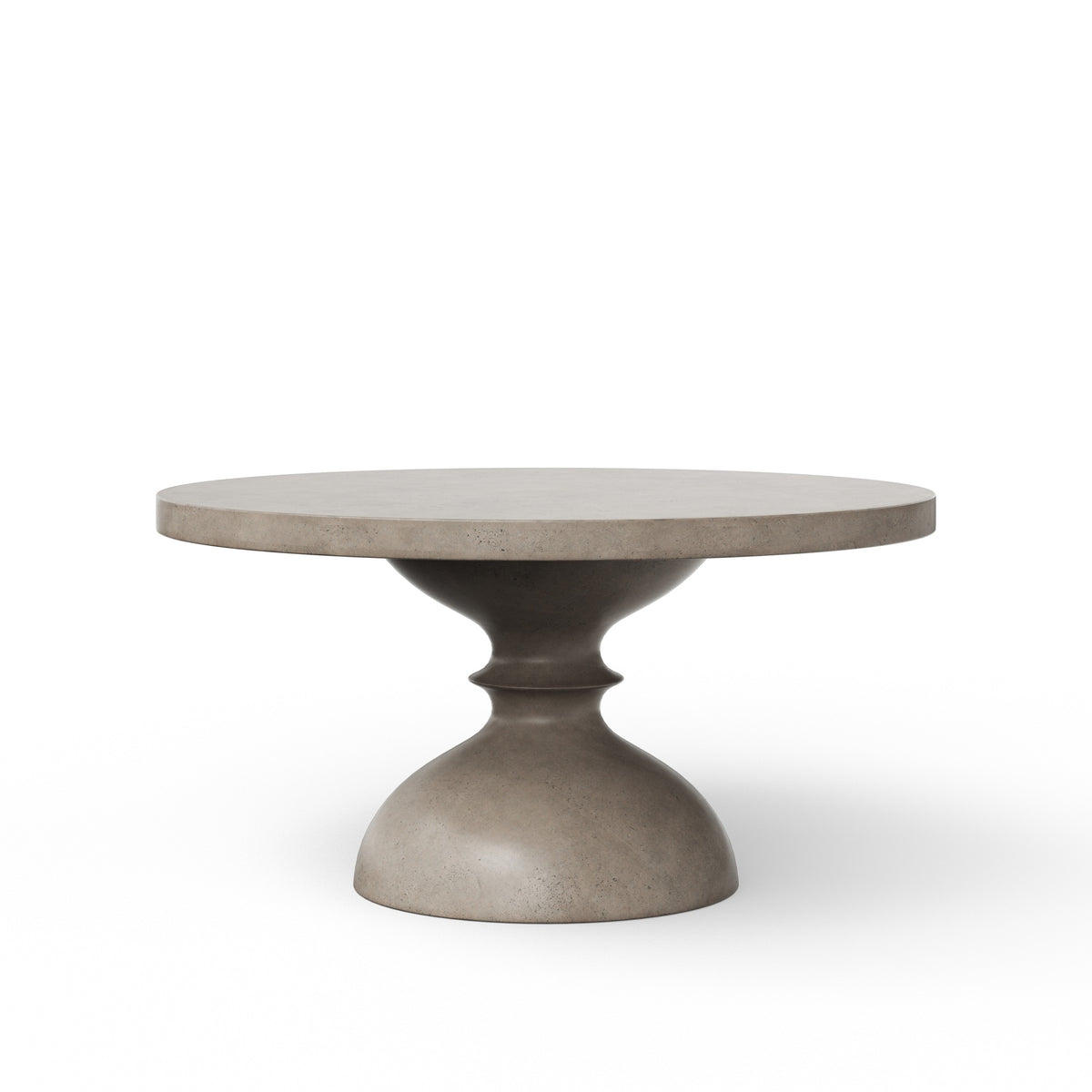 Mixx Spindle 59" Round Dining Table - Dark Grey by Urbia - detail 3