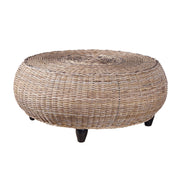 Woven Kubu Mandalay Ottoman - 42'
