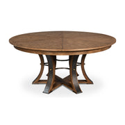 Tower Jupe Dining Table,Lrg,Light Mink by Sarreid Ltd