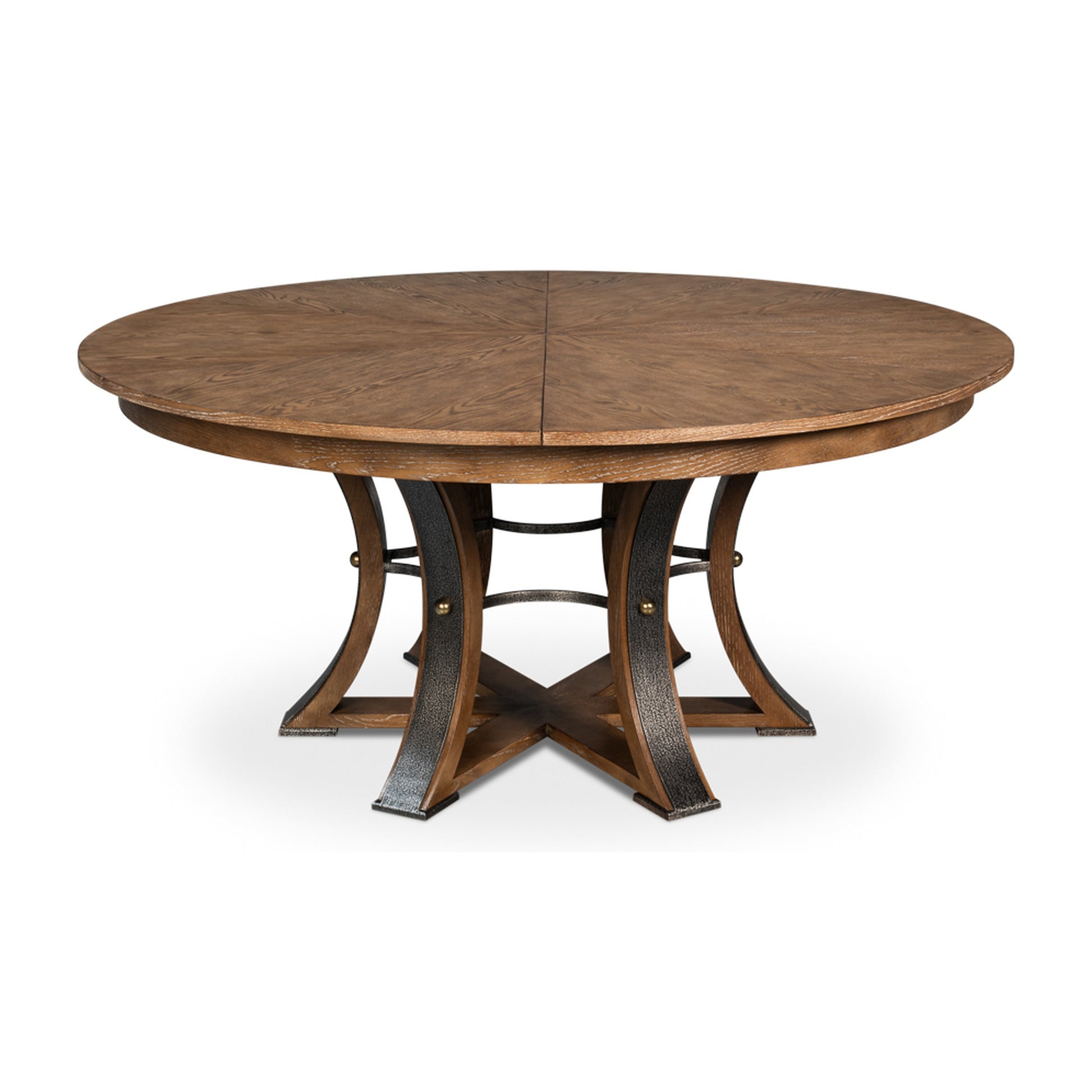 Tower Jupe Dining Table,Lrg,Light Mink by Sarreid Ltd