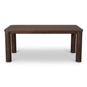 Luna Rectangle Dining Table Coffee by Urbia - product view